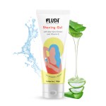 Plush All Natural Shaving Gel with Aloe Vera and Vitamin E Extracts