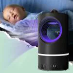 VAGHANI ENTERPRISE Blue Hole Mosquito Trap Killer Electric Indoor Mosquito Trap USB Power Insect Mosquito Killer UV Light LED Mosquito Lamp Non-Toxic No Zapper Suction Fan Large