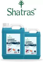 Shatras Liquid Detergent 5 Liter Laundry Liquid For Fabric Care (PACK OF 2)