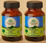 Organic India Prostate Care Veg Capsule Ayurvedic Medicine (2 Packs, 60 Veg Capsule in Each Pack)