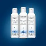 L'avenour Micellar Water for Deep Cleansing & Makeup Removal for All Skin Types | SLS & Paraben Free Makeup Remover - 125ml (Pack of 3)