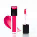 M & U Pride Mangenta Hot Pink Lip Gloss High Shine Long Wear With Vitmain E