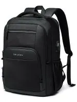 Fur Jaden BM87 Black Anti Theft Pocket Smart Laptop Backpack for Unisex