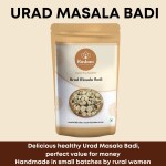 Kasbaa Homemade Urad Dal Masala Badi / Masala Mangodi/ Moong Wadi / Mungodi Urad Dal Badi - 300gm