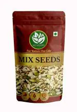 Go Vegan Mix Seeds For Eating 200g | 5 in 1 Super Seeds Mix of Sunflower, Pumpkin, Flax, Watermelon & Chia Seeds
