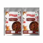 Okhli Musal Brand Zafrani Chicken Korma|Shahi Murgh Korma|kavurma|Whole Spices Blend With Authentic Traditional Taste||Natural Spices|No Preservatives(NO Added Colors) 960gm(pack of 2x 480gm)