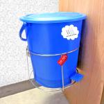 TOPMTOP Stainless Steel Dustbin Holder, 6 Layers Chrome Polish Kitchen Fixture, Storage