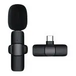 VeeDee Wireless Microphone for Android - USB C Lavalier Microphone - Phone/Laptop, Clip-on Mic for Video Recording, Interview, YouTube, Live Streaming