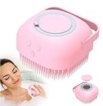 Homee Ware Silicon Massage Hair Bathing Brush For Cleaning Body For Men & Women (Multicolor)