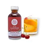 Bab Louie & Co. Old Fashioned Cocktail Mix, Makes 10 Drinks, 100% Natural, Non-Alcoholic Beverage, Cocktail and Mocktail Syrup, Cocktail Mixer for Whiskey, Bourbon, Rum