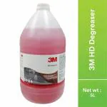 3M Heavy Duty Degreaser for Oily & Greasy Surfaces, Soils | Removes Hard Stains on Chimney, Machineries, Engines, Tools, Metals | Alkaline Surfactant Based & Concentrated Formula (5L, Pack of 1)