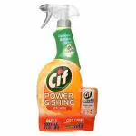 Cif Power and Shine Kitchen Cleaner 700ml with Eco Refill Bottle