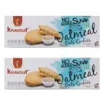 Kravour Oatmeal Sugar Free Cookies 150GM (Pack Of 2)
