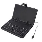 Technotech Tab Cover With Inbuilt Keyboard Stand 7 Inch for All Tablets With Micro Usb Cable