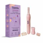 Sanfe Desire 7-in-1 for Bikini Line, Underarm, Face, Eyebrow, Legs, Hands, Nose, Ears, Full Body Electric Female Trimmer with Pouch Specially Designed for Thick & Thin Hair, Waterproof,Multi Grooming
