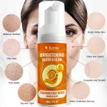 KURAIY VITAMIN C Purifying Foaming Cleanser Gel Acne Remover Oil Control Face Wash For Oily Sensitive Skin
