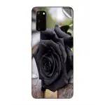 GADGETSWRAP Printed Vinyl Skin Sticker for Samsung Galaxy S20 - Rosa Negra