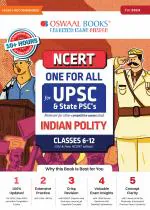 Oswaal NCERT One for All for UPSC and State PSC's Indian Polity Classes 6 to 12 (Old and New NCERT Edition) _oswaal books
