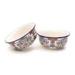 EZ Life Blue Ceramic Bowl Set 900 ml (Set of 2) Pack of 1