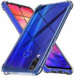 Wellwell Back Cover for Honor Y7 Prime 2019 (Transparent, Grip Case) | Back Cover | Transparent Mobile Cover | Rubber Mobile Cover | Back Cover | Transparent Mobile Cover | Rubber Mobile Cover