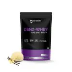 DENZOUR NUTRITION Denz-Whey Pure Whey Isolate Protein Powder, Easy Digesting, Increase Muscle Strength & Performance | 27g Protein, 5.5g BCAA Per SCOOP- French Vanilla, 1.08Kg/2.3lb (30 Servings)