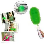 Triones Green Plastic Electric Go Duster Set 38 cm (4 pcs)