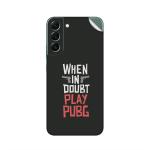 GADGETSWRAP Printed Vinyl Skin Sticker for Samsung Galaxy S22 Plus - play-pubg