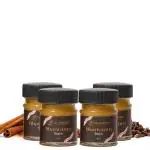 GO AYURVEDA Dhanvantri Balm - 8 ML | With Goodness of Clove & Cinnamon | For Effective Relief From Headache, Cold & Stuffy Nose, Body, Muscular, Joint Pain Sprain, Strain | Faster Relaxation (Pack of 4)