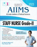 SURA'S AIIMS Staff Nurse Grade - II Exam Book in English Medium