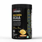 GNC AMP Gold Series BCAA Advanced | Fastest Muscle Recovery powder | Tangy Orange | 400 gm