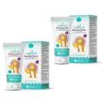 Mateo Rashfree Cream | No More Rash Works Great On Baby's Bum | Dermatologically Tested PH 5.5 | White | Diaper Rash Cream or Nappy Cream for Babies With Soothing Relief, 60g (Pack of 2)