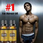 Vivaglo Fat Loss Oil, Belly Natural Drainage GingerPure ginger oil Weight loss oil Fat burning oil Slimming oil 60 ML (Pack of 2)