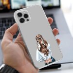 Emble Designer Clear Tranperant Silicone Case For IPhone 12 Pro -Design A4 ( TPU | Soft , IPhone 12 Pro | Multicolor )