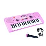 Gesto Kids Keyboard Piano |37 Keys Piano for Kids Electronic Piano with Microphone |Educational Musical Toys for 3 4 5 6 Year Old Boys Girls|Gifts Age 3-5-(Pink)