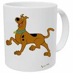 blinkNshop Funny Cartoon Dog Scooby Doo Printed Ceramic Coffee Mug 325 ML White Best Gift for Father Grandfather Husband Brother Sisters Friends