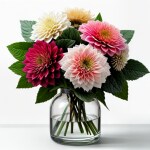 Love Creation A4 Size poster print for creative wall art- pastel-posies-10783(Non Sticker)