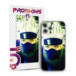 PROSKINS Hatake Kakashi 3D Textured Mobile Back Skin/Sticker Only for POCO X4 Pro 5G