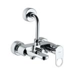 JAQUAR ORNAMIX PRIME Series Normal Flow Exposed Part Kit 3 WAY DIVERTER (Chrome), ORP-10125PM | Connections - Only to Spout, Overhead Shower & Hand Shower | Wall Mounted, Knob Selector With Button