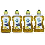 Healthy Genic Liquid Dish Wash with Lemons Power 500ml (Pack of 4)
