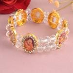 Memoir Brass Gold Guruji Bracelet