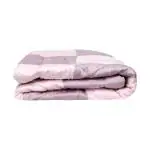 HOUSE OF ORAZ Bamboo Down Alternative Comforter Double Bed Bamboo Fabric Shell 100 X 90Inch (Lilac & Cream)