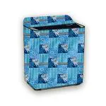 HIZING Waterproof washing machine cover Ideal for 6kg, 6.2 kg, 6.5 kg All Model Semi Automatic (RMSA755NNNDG) Floral blue print