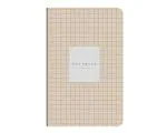 FACTOR NOTES (FN2125) Cream Grid 100 GSM A5 144 Pages Plain Notebook
