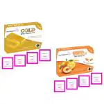 Professional Feel Gold + Vitamin C Beauty Parlour Facial Kit For Women & Men All Type Skin Solution (120g)