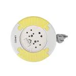 Cona Smyle Gold FB2846 3-Pin Flexbox with 8m Wire (Yellow)
