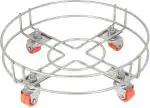 VH VANSH HOME zepdos LPG Stand Gas Cylinder Trolley (Steel, Pack of 1)