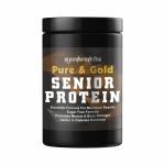 Ayurshreshtha Pure & Gold Senior Protein Powder| Low-Calorie, Sugar free, High-Protein| 360gm