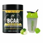 Floral Nutrition BCAA 2:1:1 intra workout supplement For Muscle Growth-250gm Powder (Green Apple)