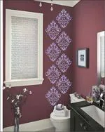 Nulomi Plastic 1240 Reusable DIY Wall Stencil Painting for Home Decoration 12 X 12