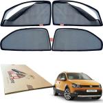 WolkomHome Car Sun Shade with Zipper Magnetic Curtain Windows Shades for Polo Cross